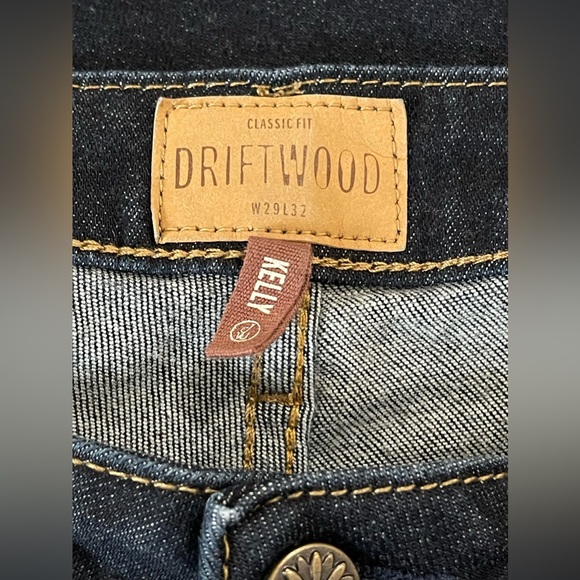 Driftwood Medium Wash Denim Flare Kelly Style Jeans Size 29 - Picture 8 of 9